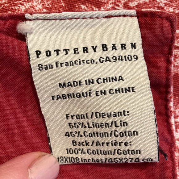 Pottery barn, table runner - Picture 3 of 4